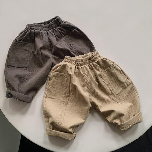 Loose casual pants baby cotton foreign style pants